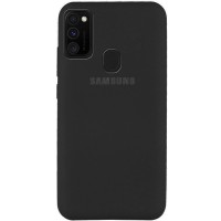 Чехол Silicone Cover Full Protective (AA) для Samsung Galaxy M30s / M21 Черный (18245)