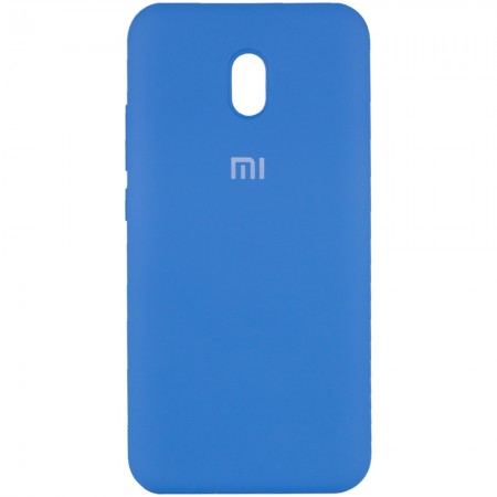 Чехол Silicone Cover Full Protective (AA) для Xiaomi Redmi 8a Блакитний (3229)