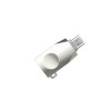 Переходник Hoco UA10 OTG USB to MicroUSB Сірий (13957)