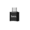 Переходник Hoco UA5 Type-C to USB Чорний (20513)