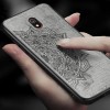 TPU+Textile чехол Mandala с 3D тиснением для Xiaomi Redmi 8a Сірий (3271)