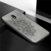 TPU+Textile чехол Mandala с 3D тиснением для Xiaomi Redmi 8a Серый (3271)