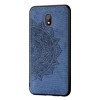 TPU+Textile чехол Mandala с 3D тиснением для Xiaomi Redmi 8a Синій (3270)