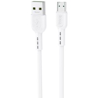 Дата кабель Hoco X33 Surge USB to MicroUSB (1m) Білий (20517)
