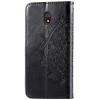 Кожаный чехол (книжка) Art Case с визитницей для Xiaomi Redmi 8a Черный (3273)