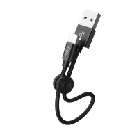 Дата кабель Hoco X35 Premium USB to Lightning (0,25m) Чорний (13960)