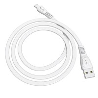 Дата кабель Hoco X40 Noah USB to Lightning (1m) Белый (22539)