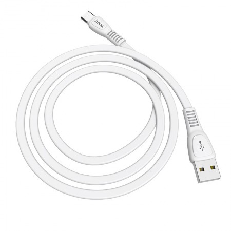 Дата кабель Hoco X40 Noah USB to Type-C (1m) Білий (21276)