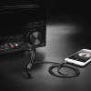 Аудио кабель Aux Hoco UPA10 Lotus Double RCA Audio 3.5 mm (1,5м) Сірий (29981)