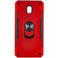 Ударопрочный чехол SG Ring Color магнитный держатель для Xiaomi Redmi 8a Красный (21119)