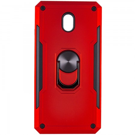 Ударопрочный чехол SG Ring Color магнитный держатель для Xiaomi Redmi 8a Красный (21119)