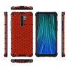 Ударопрочный чехол Honeycomb для Xiaomi Redmi Note 8 Pro Красный (3280)