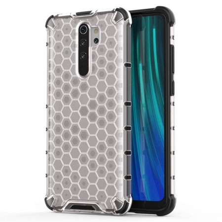 Ударопрочный чехол Honeycomb для Xiaomi Redmi Note 8 Pro Прозрачный (3281)