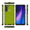 Ударопрочный чехол Honeycomb для Xiaomi Redmi Note 8 Зелёный (3275)