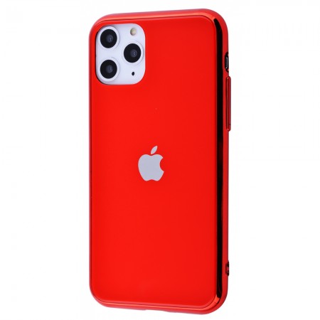 TPU+Glass чехол Glamor для Apple iPhone 11 Pro (5.8'') Красный (12353)