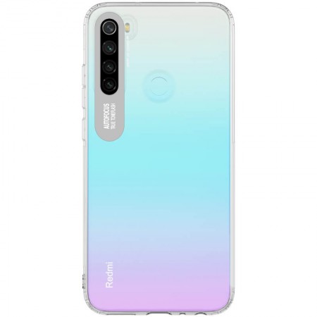 TPU чехол Epic clear flash для Xiaomi Redmi Note 8 Серебристый (3320)