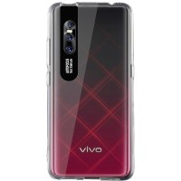 TPU чехол Epic clear flash для Vivo V15 Pro Чорний (3336)