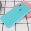 Чехол Silicone Case Full Protective (AA) для Apple iPhone XS Max (6.5'') Бирюзовый (3522)