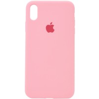 Чехол Silicone Case Full Protective (AA) для Apple iPhone XS Max (6.5'') Рожевий (3532)