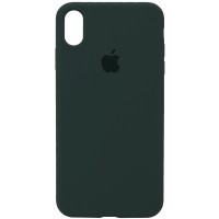 Чехол Silicone Case Full Protective (AA) для Apple iPhone XS Max (6.5'') Зелений (3543)