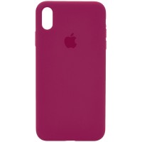 Чехол Silicone Case Full Protective (AA) для Apple iPhone XS Max (6.5'') Червоний (3517)