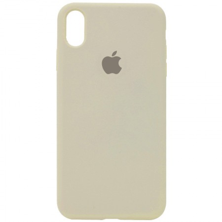 Чехол Silicone Case Full Protective (AA) для Apple iPhone XS Max (6.5'') Білий (13043)