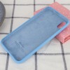 Чехол Silicone Case Full Protective (AA) для Apple iPhone XS Max (6.5'') Блакитний (17294)