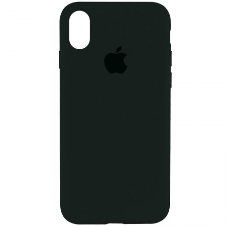 Чехол Silicone Case Full Protective (AA) для Apple iPhone XS Max (6.5'') Зелёный (3519)