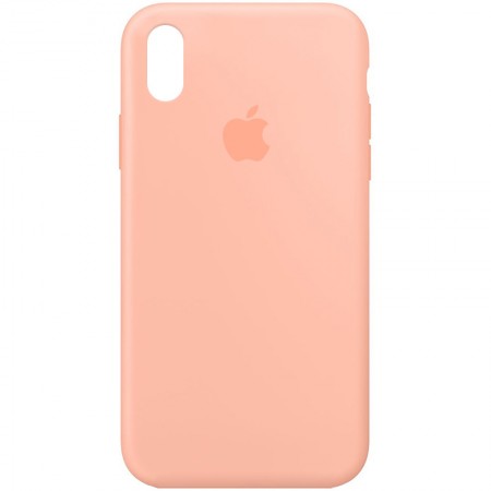 Чехол Silicone Case Full Protective (AA) для Apple iPhone XS Max (6.5'') Помаранчевий (3553)
