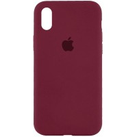 Чехол Silicone Case Full Protective (AA) для Apple iPhone XS Max (6.5'') Червоний (3556)