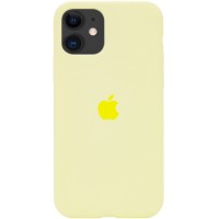 Чехол Silicone Case Full Protective (AA) для Apple iPhone 11 (6.1'') Желтый (3358)