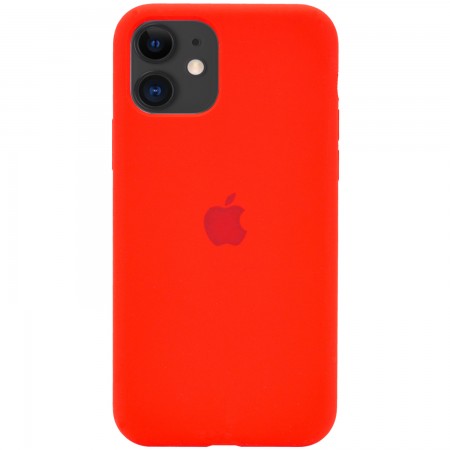 Чехол Silicone Case Full Protective (AA) для Apple iPhone 11 (6.1'') Красный (3360)