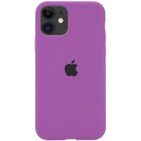 Чехол Silicone Case Full Protective (AA) для Apple iPhone 11 (6.1'') Фиолетовый (3369)