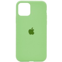 Чехол Silicone Case Full Protective (AA) для Apple iPhone 11 (6.1'') М'ятний (3373)
