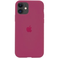 Чехол Silicone Case Full Protective (AA) для Apple iPhone 11 (6.1'') Красный (3349)