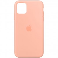 Чехол Silicone Case Full Protective (AA) для Apple iPhone 11 (6.1'') Помаранчевий (3385)