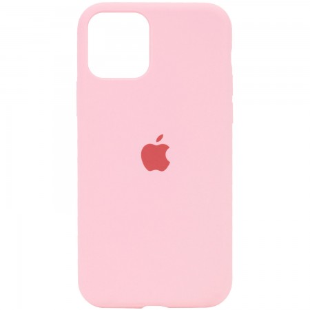 Чехол Silicone Case Full Protective (AA) для Apple iPhone 11 (6.1'') Розовый (3388)