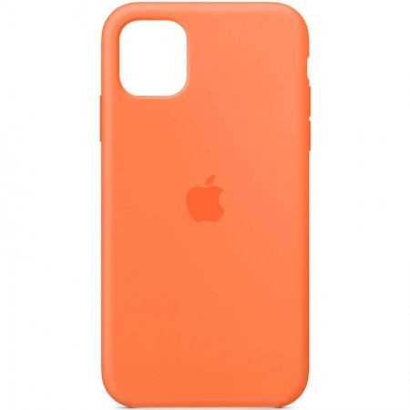 Чехол Silicone Case Full Protective (AA) для Apple iPhone 11 (6.1'') Помаранчевий (29033)