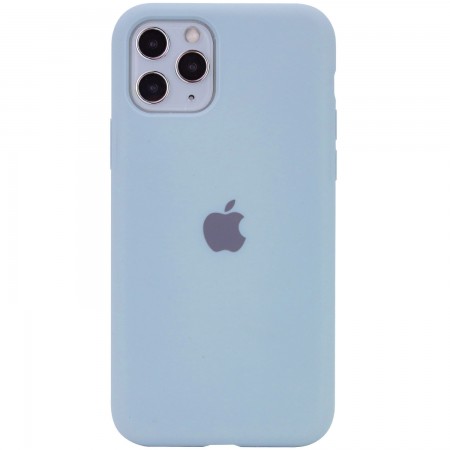 Чехол Silicone Case Full Protective (AA) для Apple iPhone 11 Pro (5.8'') Голубой (3443)