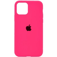 Чехол Silicone Case Full Protective (AA) для Apple iPhone 11 Pro Max (6.5'') Розовый (3477)
