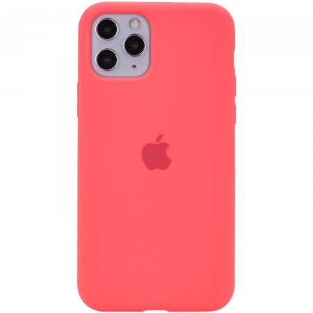 Чехол Silicone Case Full Protective (AA) для Apple iPhone 11 Pro Max (6.5'') Розовый (3479)