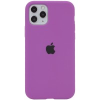 Чехол Silicone Case Full Protective (AA) для Apple iPhone 11 Pro Max (6.5'') Фиолетовый (3488)