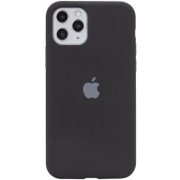 Чехол Silicone Case Full Protective (AA) для Apple iPhone 11 Pro Max (6.5'') Черный (3489)