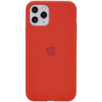 Чехол Silicone Case Full Protective (AA) для Apple iPhone 11 Pro Max (6.5'') Червоний (3496)