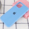 Чехол Silicone Case Full Protective (AA) для Apple iPhone 11 Pro Max (6.5'') Голубой (3470)
