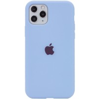 Чехол Silicone Case Full Protective (AA) для Apple iPhone 11 Pro Max (6.5'') Голубой (3471)