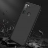 Пластиковая накладка GKK LikGus 360 градусов для Xiaomi Redmi Note 8 Черный (3563)