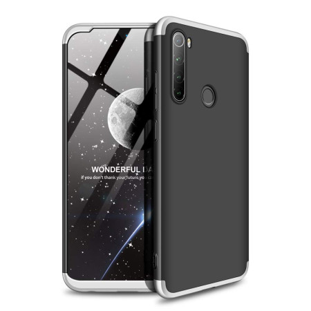 Пластиковая накладка GKK LikGus 360 градусов для Xiaomi Redmi Note 8 Черный (3565)