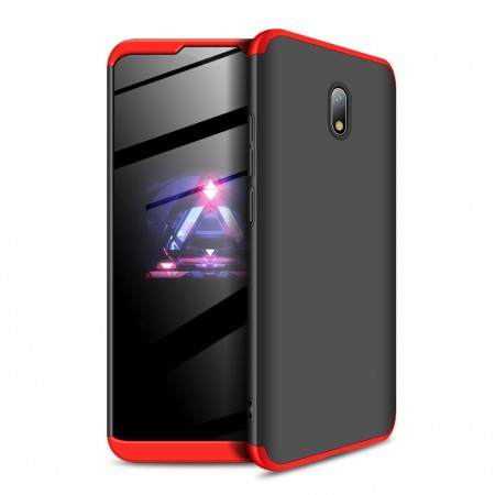 Пластиковая накладка GKK LikGus 360 градусов для Xiaomi Redmi 8A Черный (3569)