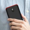 Пластиковая накладка GKK LikGus 360 градусов для Xiaomi Redmi 8A Черный (3569)
